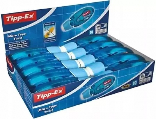Korektor Tipp-Ex Micro Tape Twist nieb (10szt)