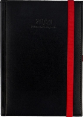 Kalendarz Nauczyciela A5 2020/2021 Nebraska czarny