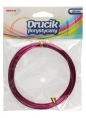 Druciki florystyczne 3mx2mm różowe