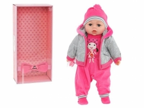 Lalka bobas śpiewa i mówi po polsku 45cm