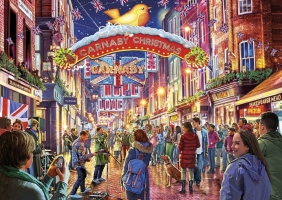 Gibsons, Puzzle 500: Carnaby Street, Londyn (G3124) - Steve Crips