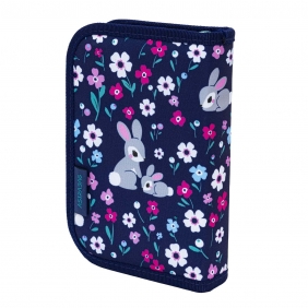 Astrabag. Piórnik pojedynczy jednoklapkowy z wyposażeniem - Baby Bunny (AC11)