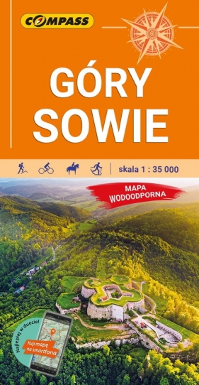 Góry Sowie Mapa laminowana