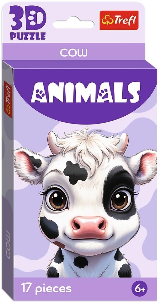 Puzzle 3D Krówka TREFL