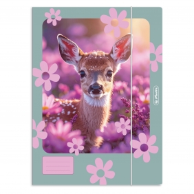 Teczka z gumką Herlitz Animals, A4