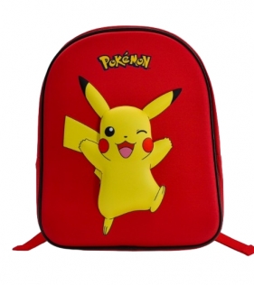 Plecak Pokémon EVA 3D 32 cm - czerwony