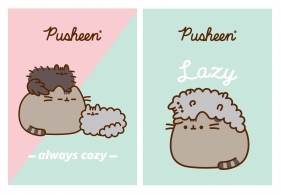 Zeszyt A4/32k w kratkę 70 g/m2 Pusheen, 1 szt