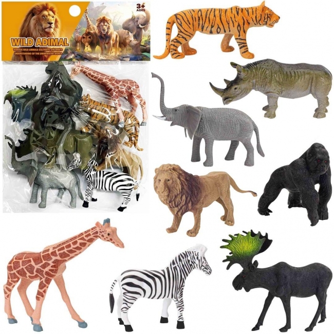 <img src='https://webimage.pl/pics/249/7/d5901353697020.jpg' style='height:440px' /> Zwierzęta zoo dzikie 8szt