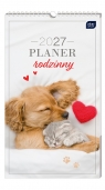  Kalendarz planner rodzinny 25x43cm - Zwierzaki