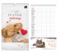Kalendarz planner rodzinny 25x43cm - Zwierzaki