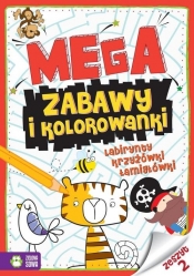 Megazabawy i kolorowanki Zeszyt 2 - Opracowanie zbiorowe