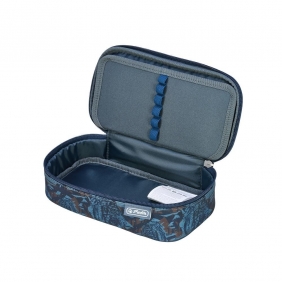 Herlitz, Piórnik z klapką bez wyposażenia - Camo Tiger