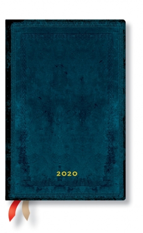 Kalendarz książkowy Mini Day at a Time Calypso Bold 2020 12m