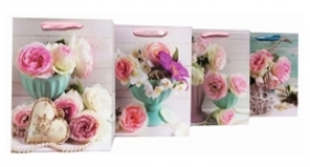 Torebka Lux210 gsm A5 18x24x8 Bukiet set1 - ROZETTE