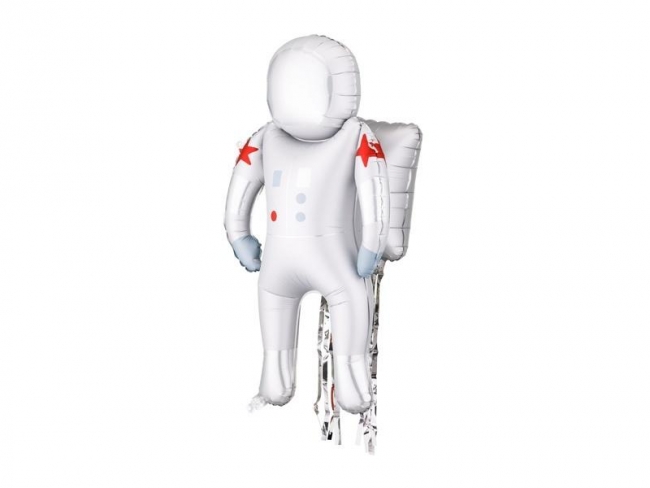 Balon foliowy Astronauta 45x81cm mix