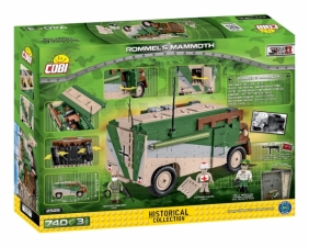 Cobi: Small Army WWII. Rommel's Mammoth - wóz dowodzenia (2525)