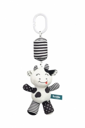 Black&White Zawieszka do wózka Krówka