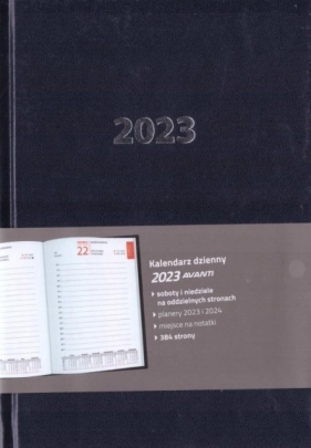 Kalendarz 2023 A5 Dzienny Ekonomiczny MIX AVANTI