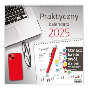 Kalendarz 2025 30x30 Praktyczny