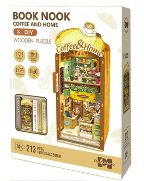 Książkowy zakątek 3D - Kawiarnia, 213el.