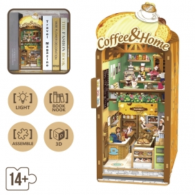 Książkowy zakątek 3D - Kawiarnia, 213el.
