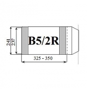 Okładka książka B5/2R (25szt)