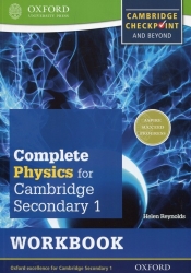 Complete Physics for Cambridge Secondary 1 Workbook