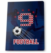 Zeszyt A5/16K linie Football (5szt) PASO
