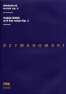 Wariacje b-moll op 3 na fortepian Szymanowski Karol
