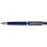 Długopis obrotowy 20KB008  Titanum metalowy niebieskie jodełkowy wzór niebieski wkład 0,7 mm