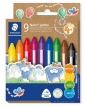 Kredki woskowe trójkątne Jumbo 9kol STAEDTLER