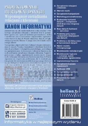 Projektowanie hurtowni danych - Todman Chris