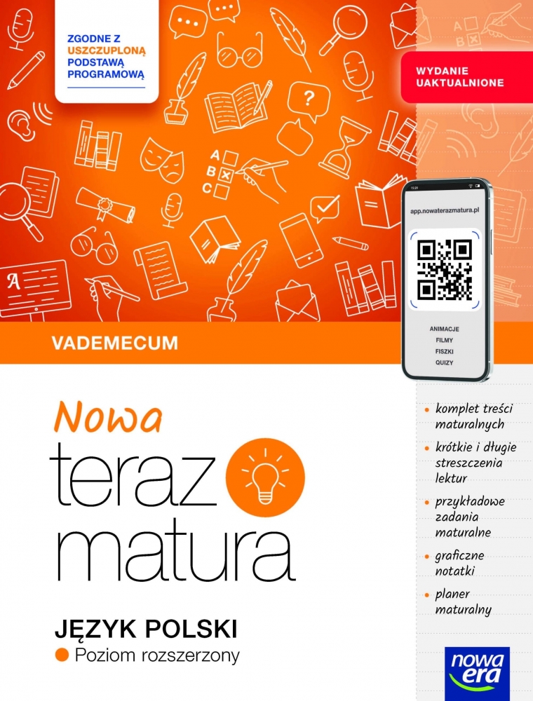 NOWA Teraz matura 2027. Język polski. Vademecum z materiałami cyfrowymi