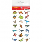Naklejki. Dinozaury