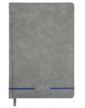 Terminarz 2027 A5 dzienny szary