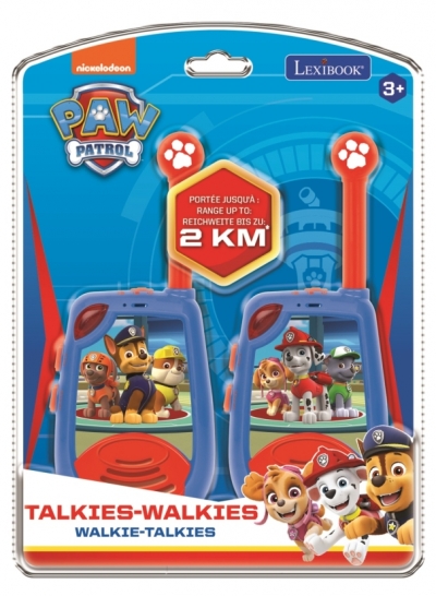 Krótkofalowki Walkie-talkie Psi Patrol z funkcją alfabetu Morse'a TW25PA