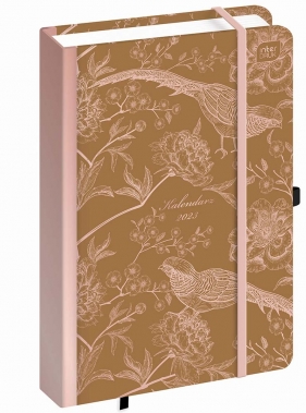 Kalendarz książkowy 2023 Metallic Birds (A5 384)