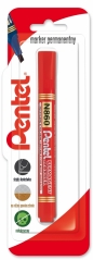Marker permenentny z ściętą końcówka N860 czerwony 1 szt.