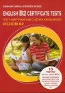 English B2 Certificate tests z płytą CD Testy certyfikacyjne z języka Carr Graham, Davies Stephen