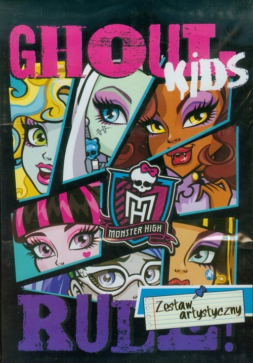 Zestaw artystyczny 67 elementów Monster High