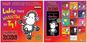 Kalendarz 2026 ścienny Classic Sheepworld szczery