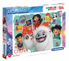 Puzzle 104 Super kolor: Abominable