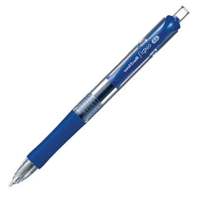 Długopis żelowy Uni niebieski (UMN 152)