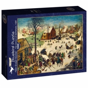 Puzzle 1000 Spis ludności w Betlejem Brueghel 1566