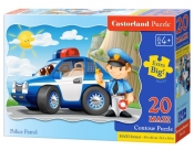 Puzzle Maxi Konturowe Police 20: Patrol-M (02252)
