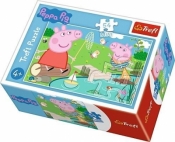 Puzzle mini 54: Wesoły dzień Świnki Peppy 1 (Zgnieciony kartonik)