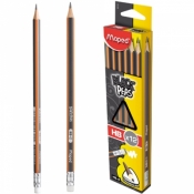 Ołówki z gumiką Blackpeps H (851725)