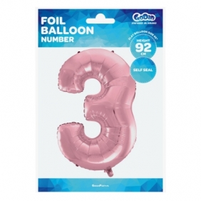 Balon foliowy Godan cyfra 3 45cal (BC-HRO3)