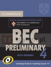 Camb BEC Preliminary 4 SS pack (SB w/ans+CD)