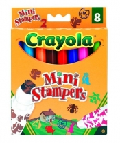 Flamastry Crayola ministempelki 8 sztuk (8125)